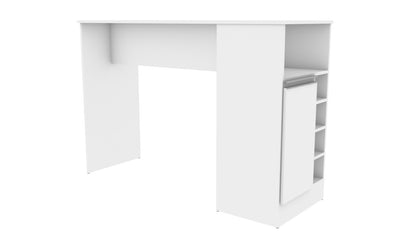 Isla desayunador para cocina Splendore 484 con botellero - color:Blanco