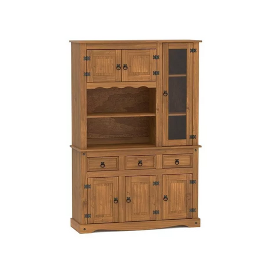 Cristalero 6 puertas y 3 cajones Mexicano CS240 - CERA