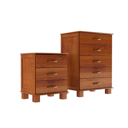 Cómoda 5 cajones en madera - CASUAL