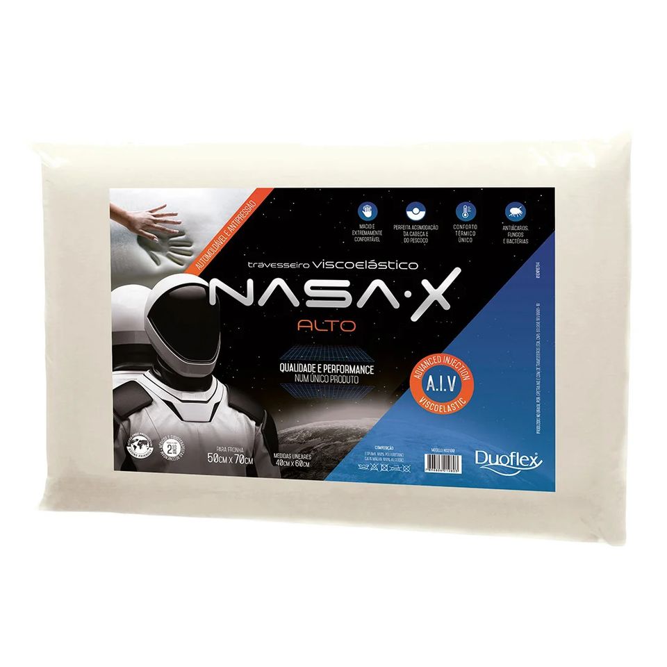 Almohada Viscoelástica - NASA X