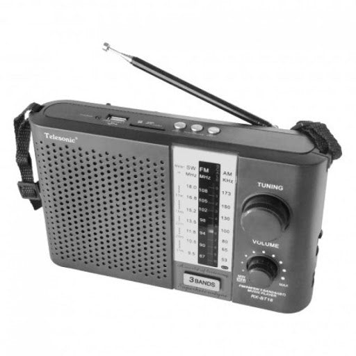 Radio portátil Telesonic RX-BT18