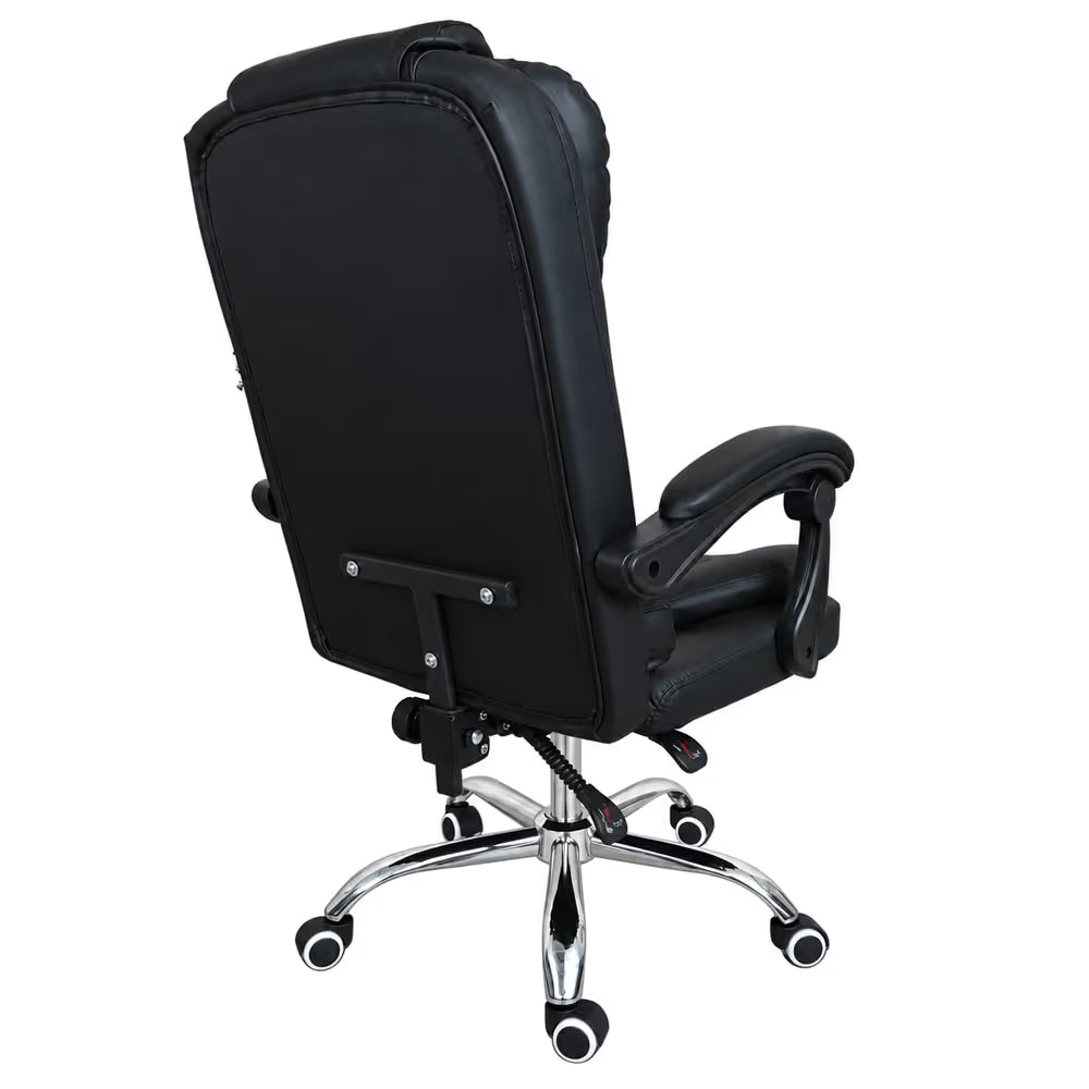 Silla de escritorio reclinable acolchada XIN0004 - NEGRO