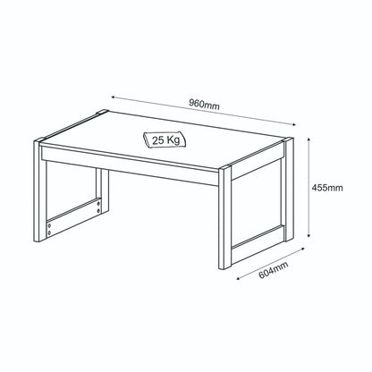 Mesa ratona minimalista AZ 1014