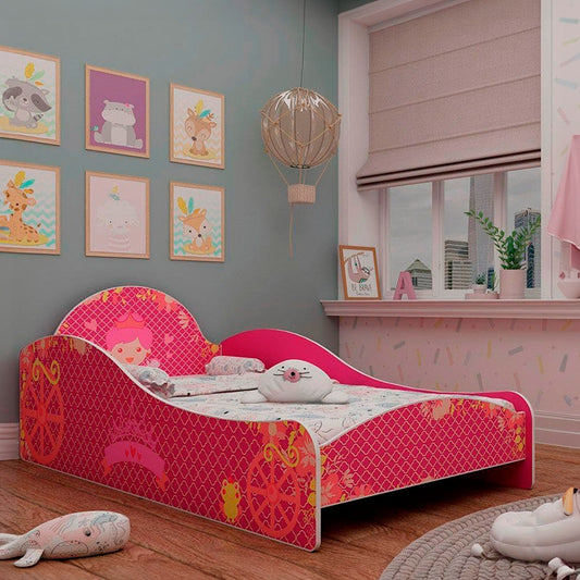 Cama 1 plaza infantil PRINCESA - 252012  