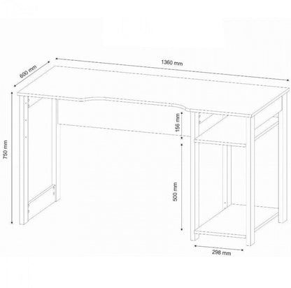 Escritorio Gamer ME 4152 - ROJO
