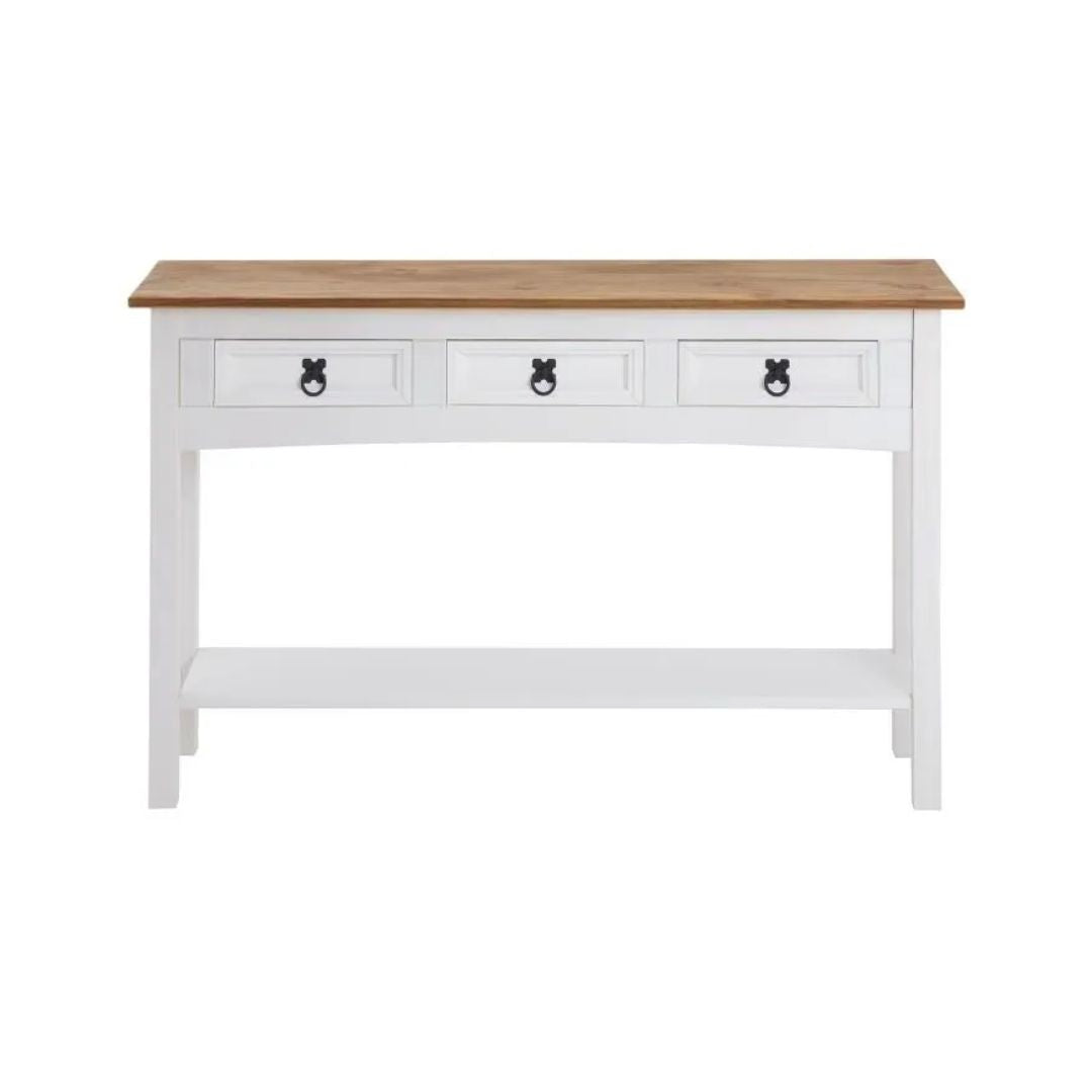 Recibidor 3 cajones Mexicano - NEVADO