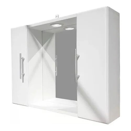 Botiquín de baño 2 puertas - 60cm