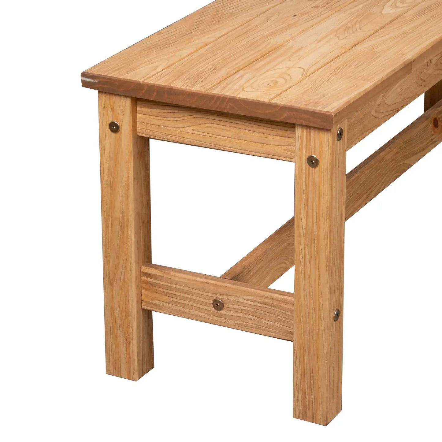 Banco de comedor de Pino Country - Natural/Beige