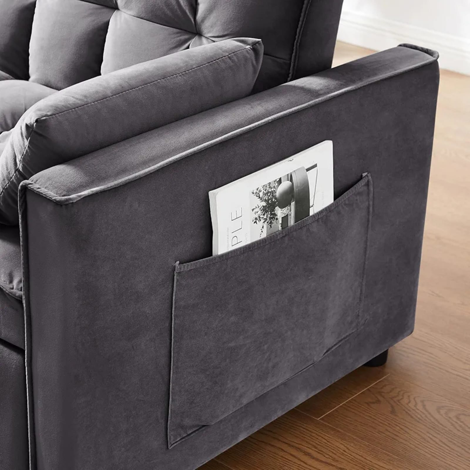 Sofá Cama ZEN – Gris Oscuro