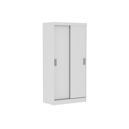 Ropero 2 puertas corredizas DALIA - BLANCO