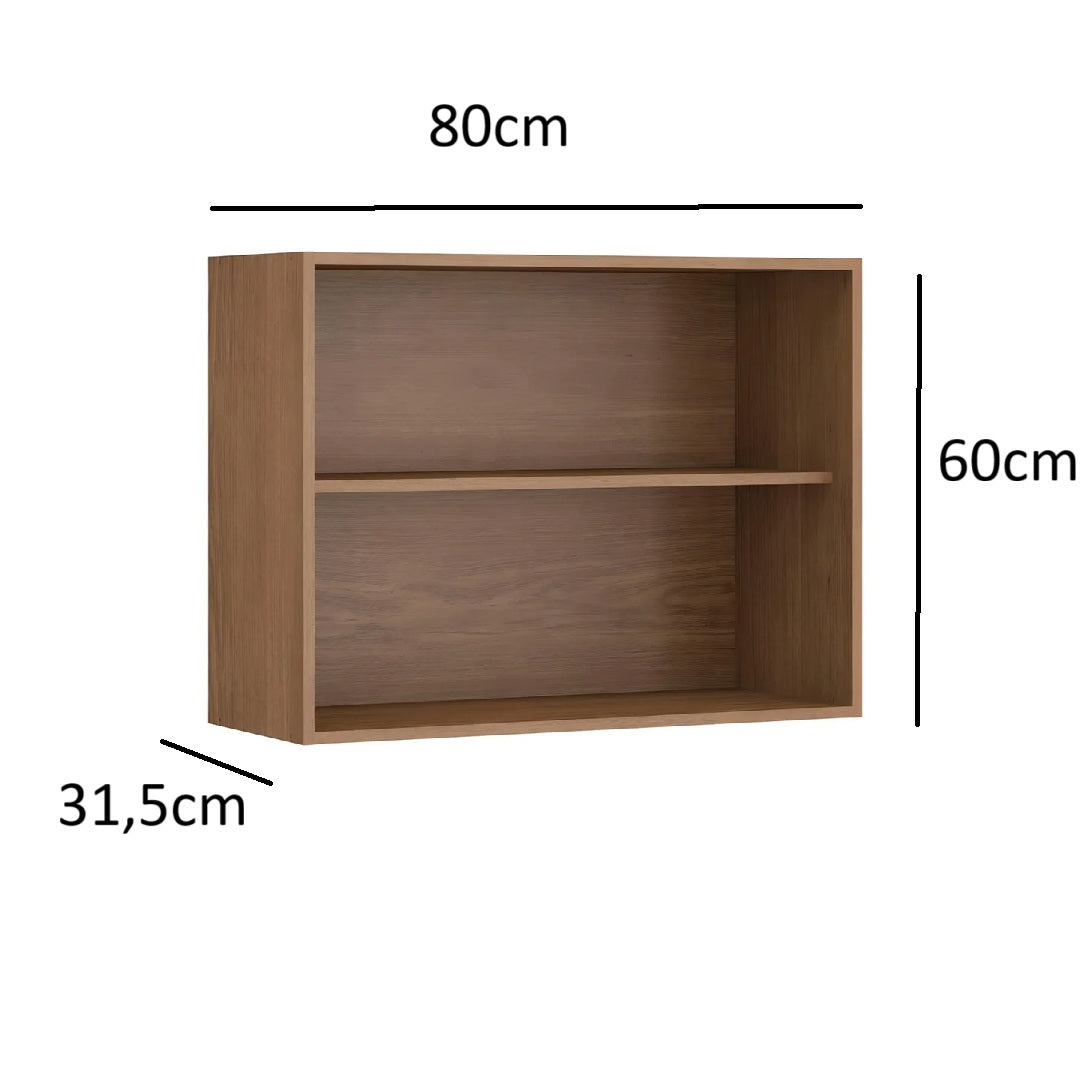 Aéreo 2 puertas con estante - 462