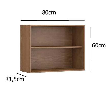 Aéreo 2 puertas con estante - 462