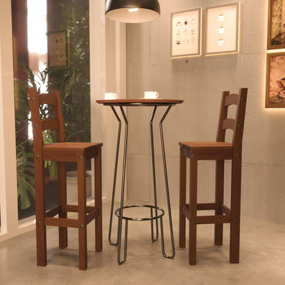 Banqueta de madera Mexicana - CERA