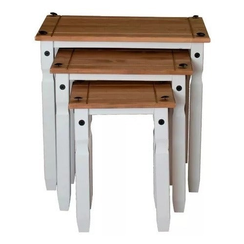 Mesas nido Mexicana x3