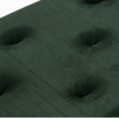 Banco Pie de cama verde 