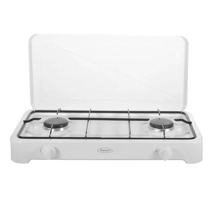 Anafe a gas 2 hornallas Kassel KS-AG2