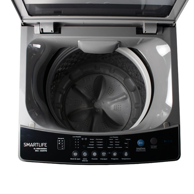 Lavarropas Superior Smartlife 8kg SL-WMU08680G
