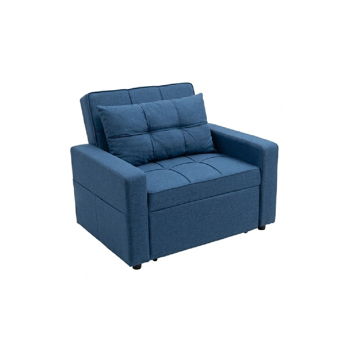 Sofa cama 1 plaza Miray - AZUL