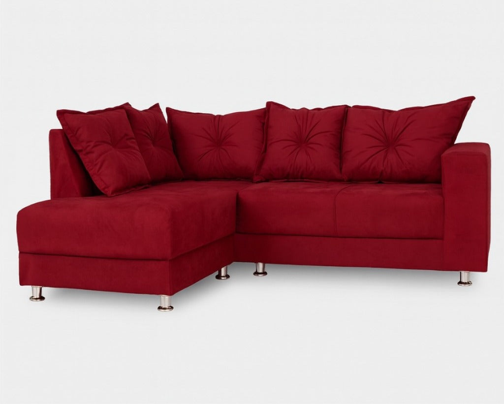 Sofá esquinero Canto - BORDÓ