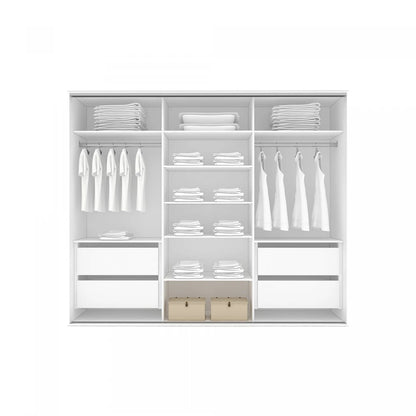 Ropero 3 puertas corredizas South - BLANCO