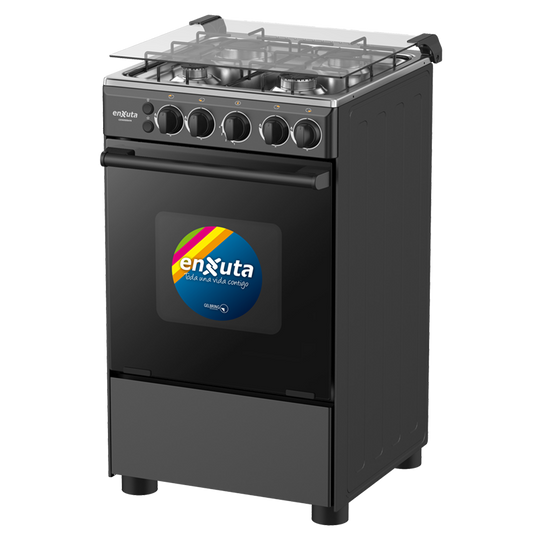 Cocina a gas Enxuta 9504 - NEGRO
