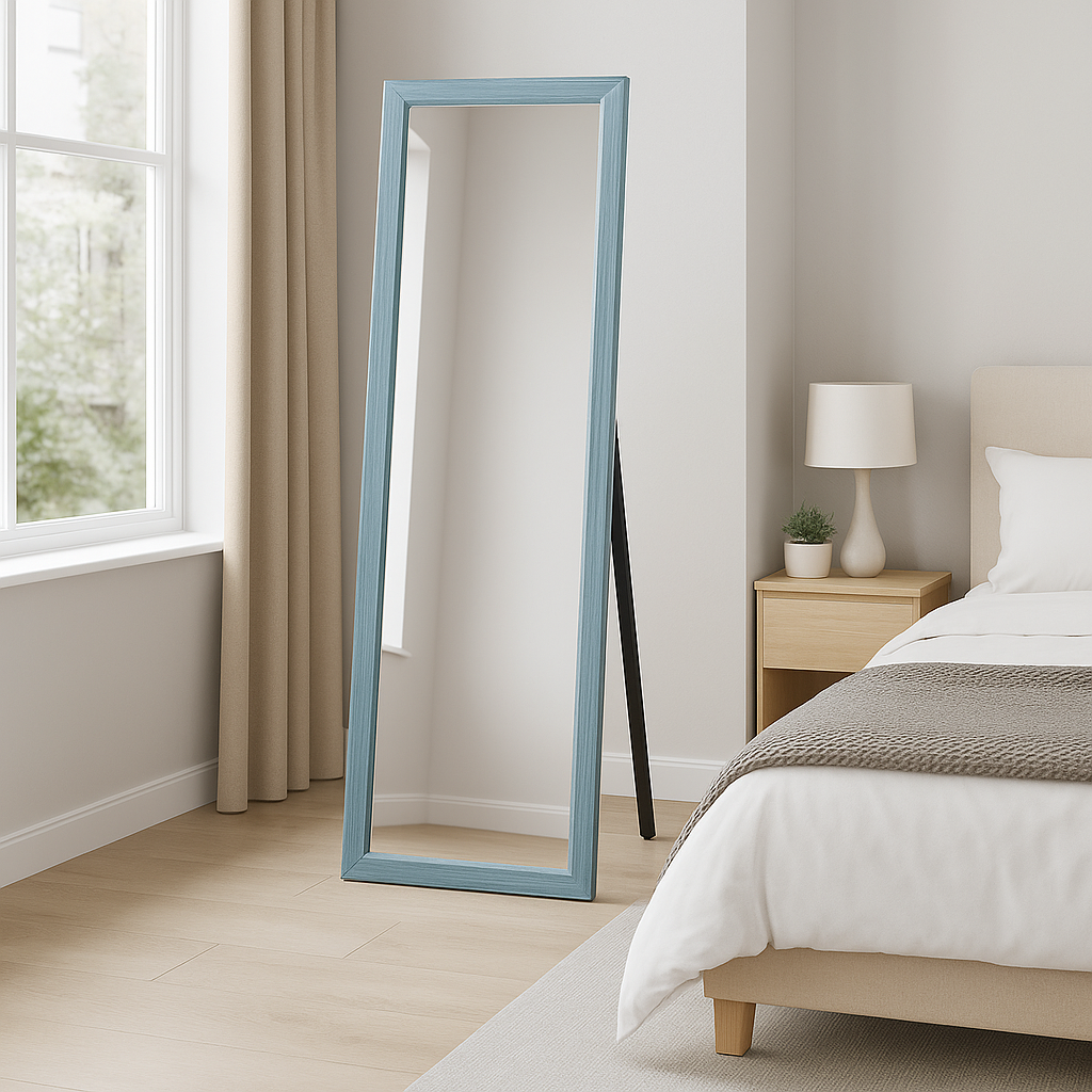 Espejo de pie A04-55 - COLOR:CELESTE