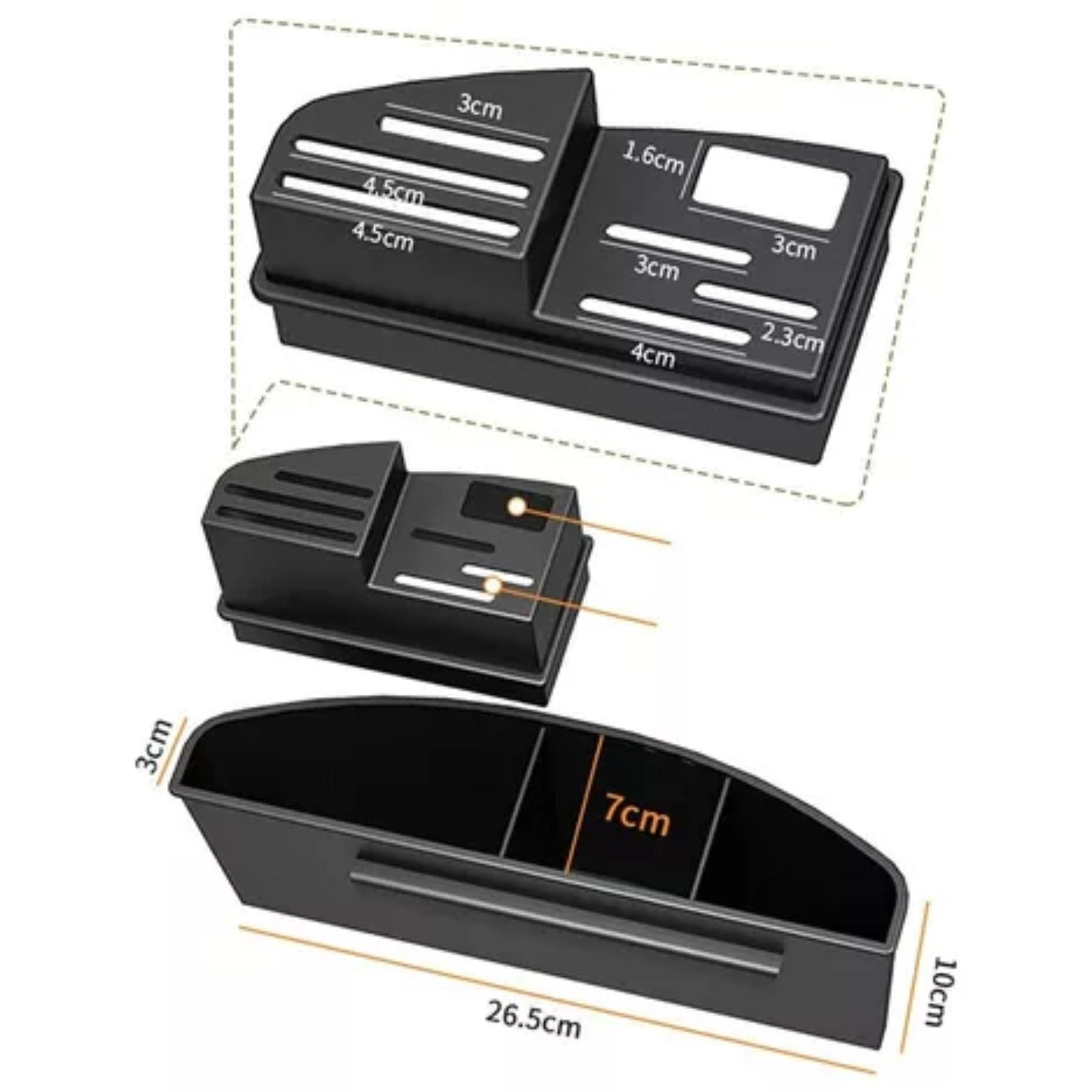 Escurridor 2 niveles EG1939 - NEGRO