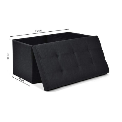 Baúl puff Houston Lino - NEGRO