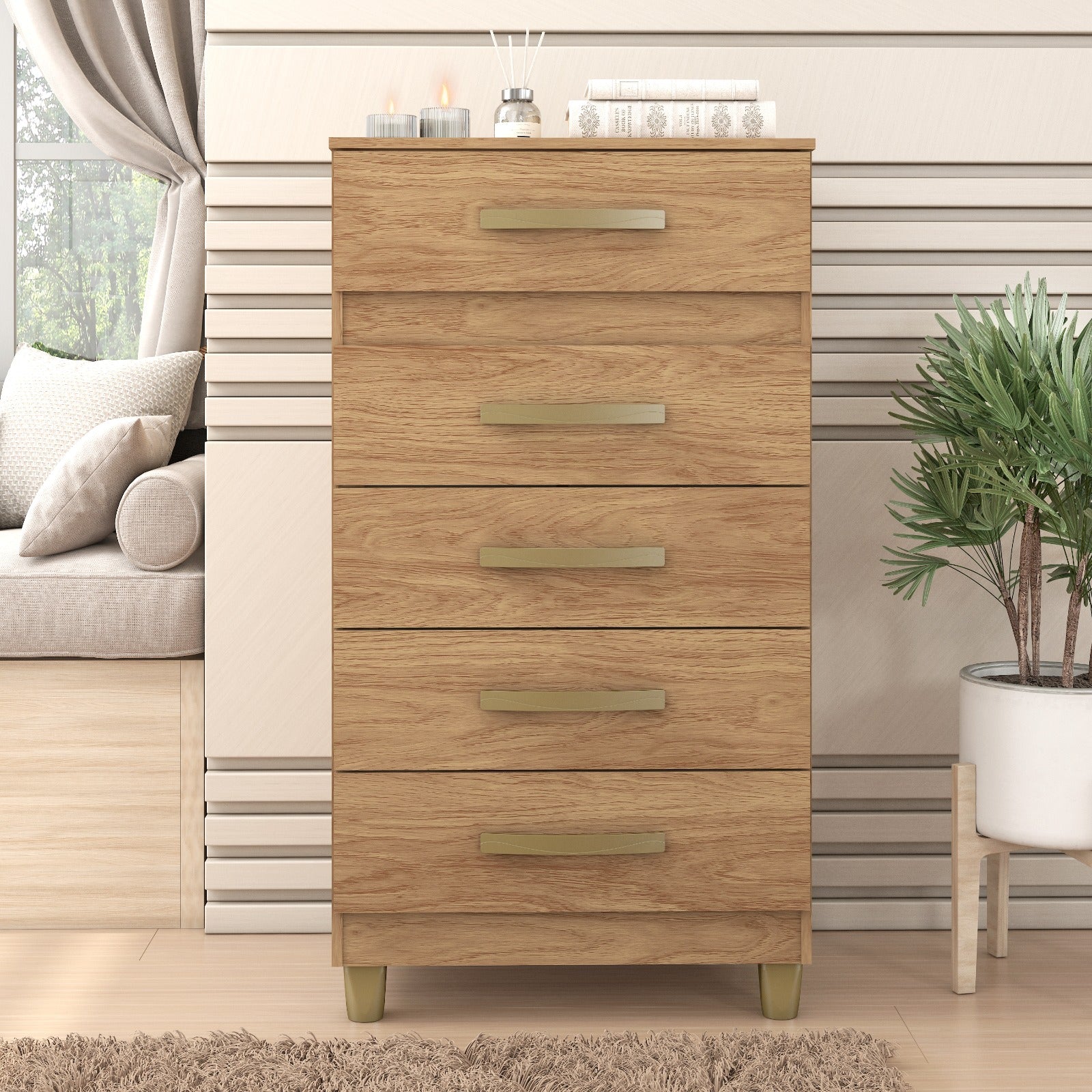 Cómoda 5 cajones Malta - CO250