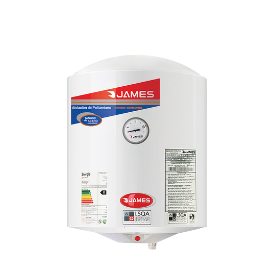 Termotanque James 30L P30AC - Línea Cilíndrica