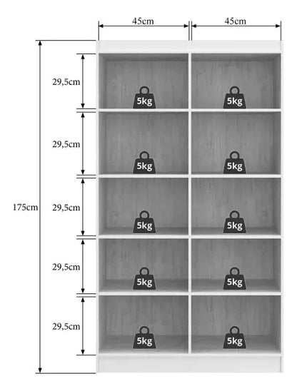 Multiuso 4 puertas - DEMOLICIÓN/NEGRO
