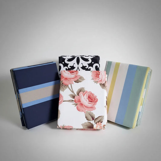 Juego de sábanas 2 plazas - 100% ALGODÓN