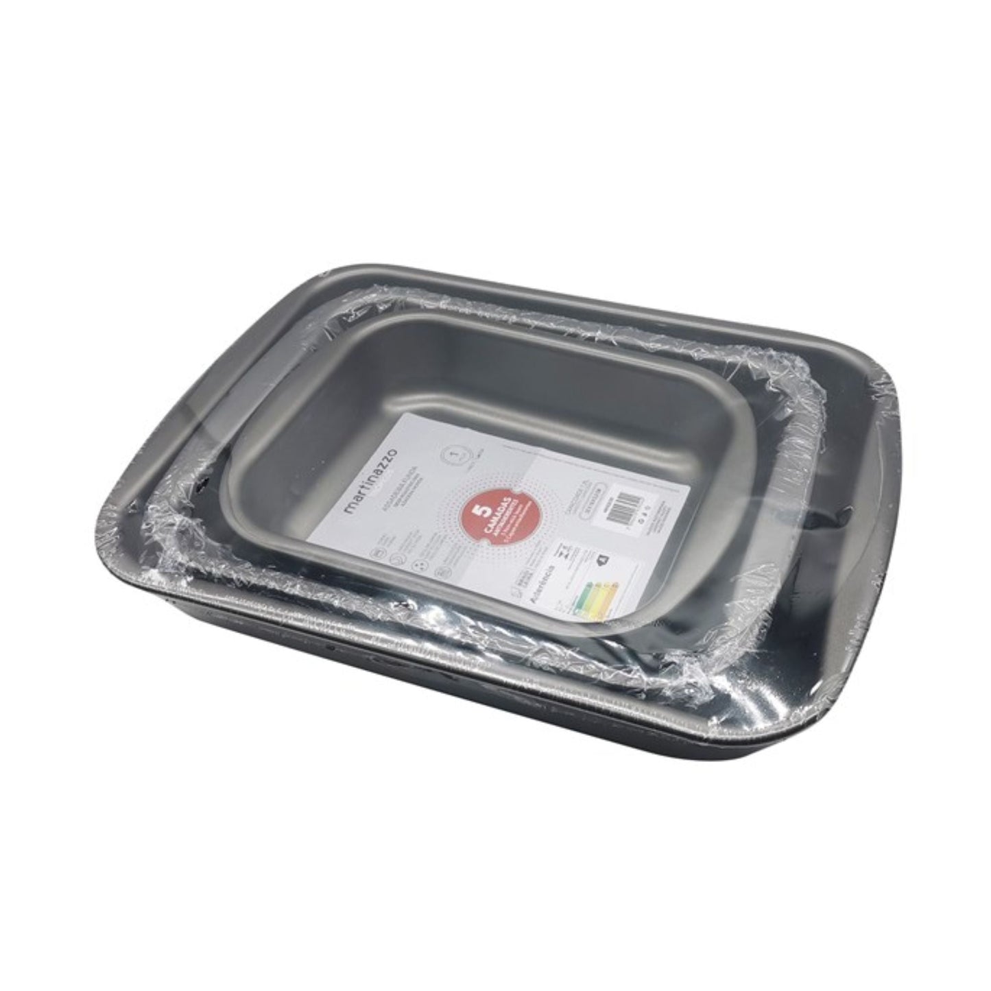 Pack x3 Asaderas antiadherentes Martinazzo