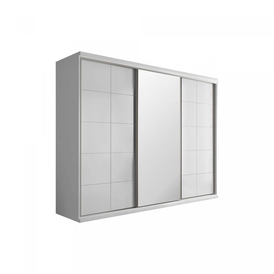 Ropero 3 puertas corredizas South - BLANCO