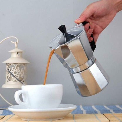 Cafetera tipo italiana 6 tazas Moka