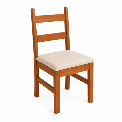 Juego de comedor redondo Lucia 4 sillas 1217 - CERA 