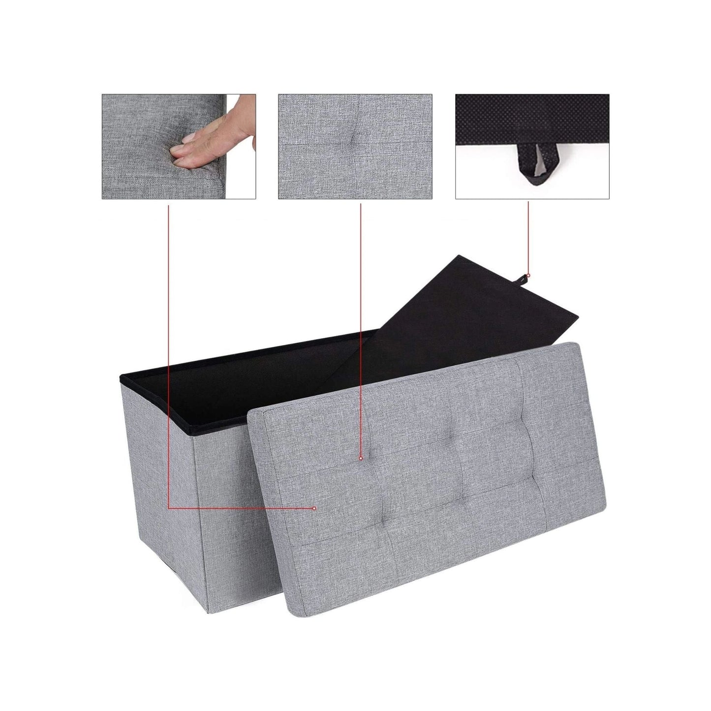 Baúl Houston - GRIS