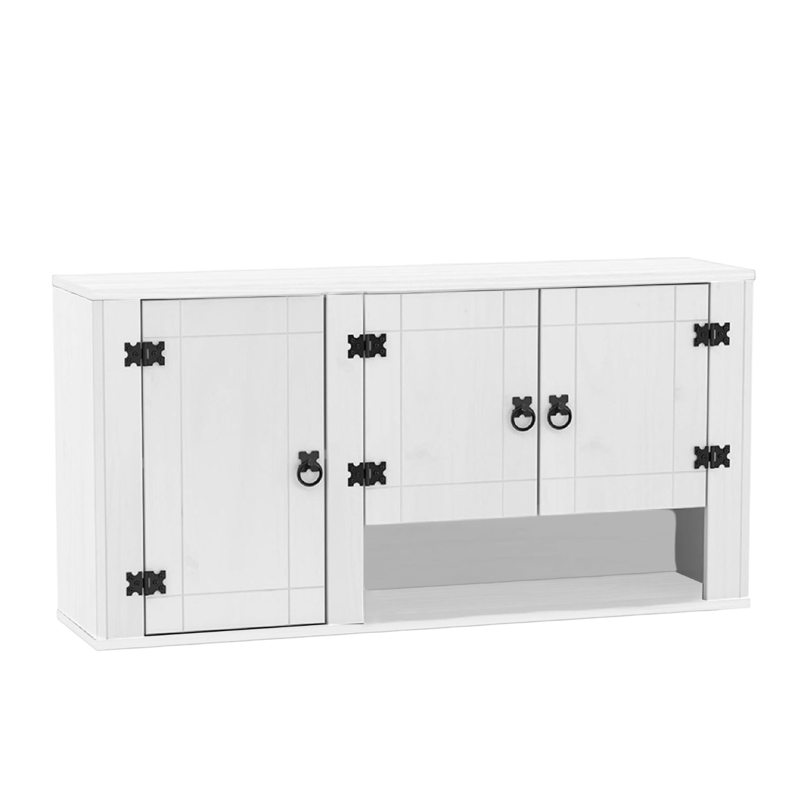 Aéreo 3 puertas Ciego C/Vasera Mexicano - BLANCO