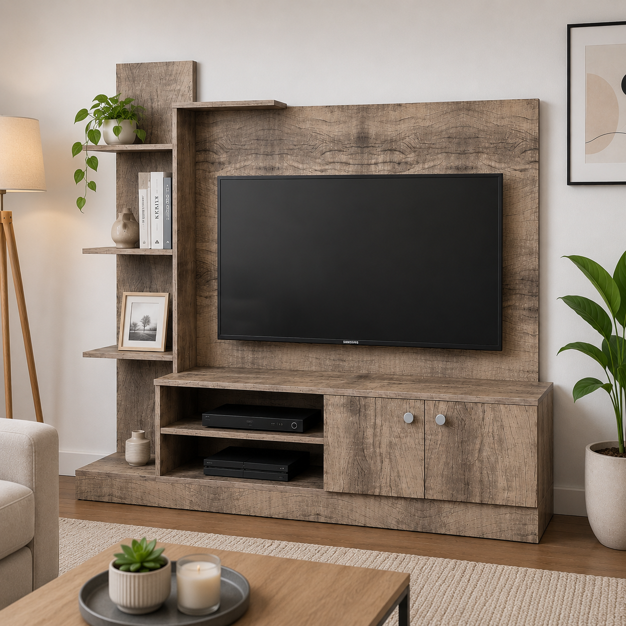 Modular para TV hasta 55" CAIRO 0633 - TERRACOTA / DEMOLICIÓN