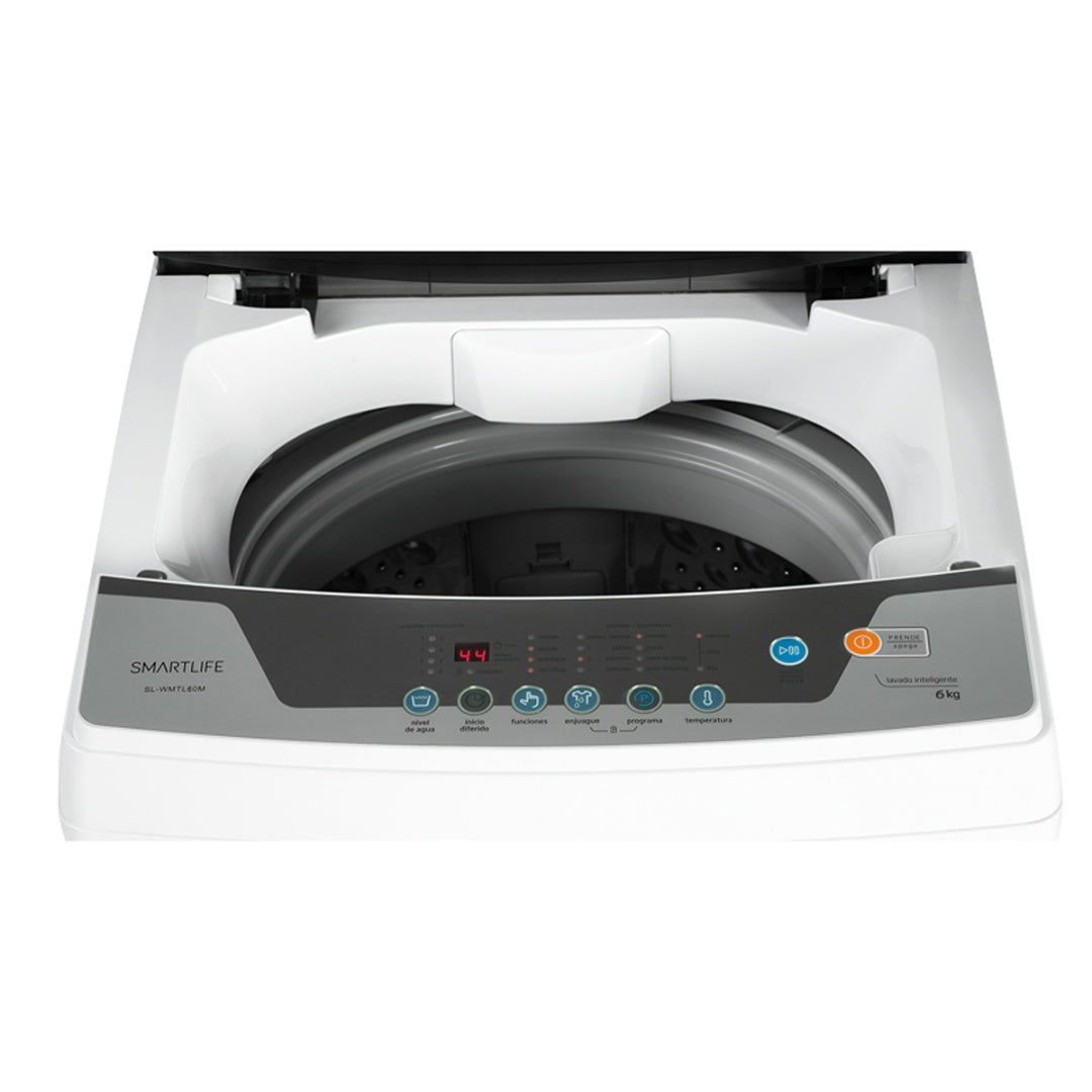 Lavarropas superior Smartlife 6kg SL-MTL60M