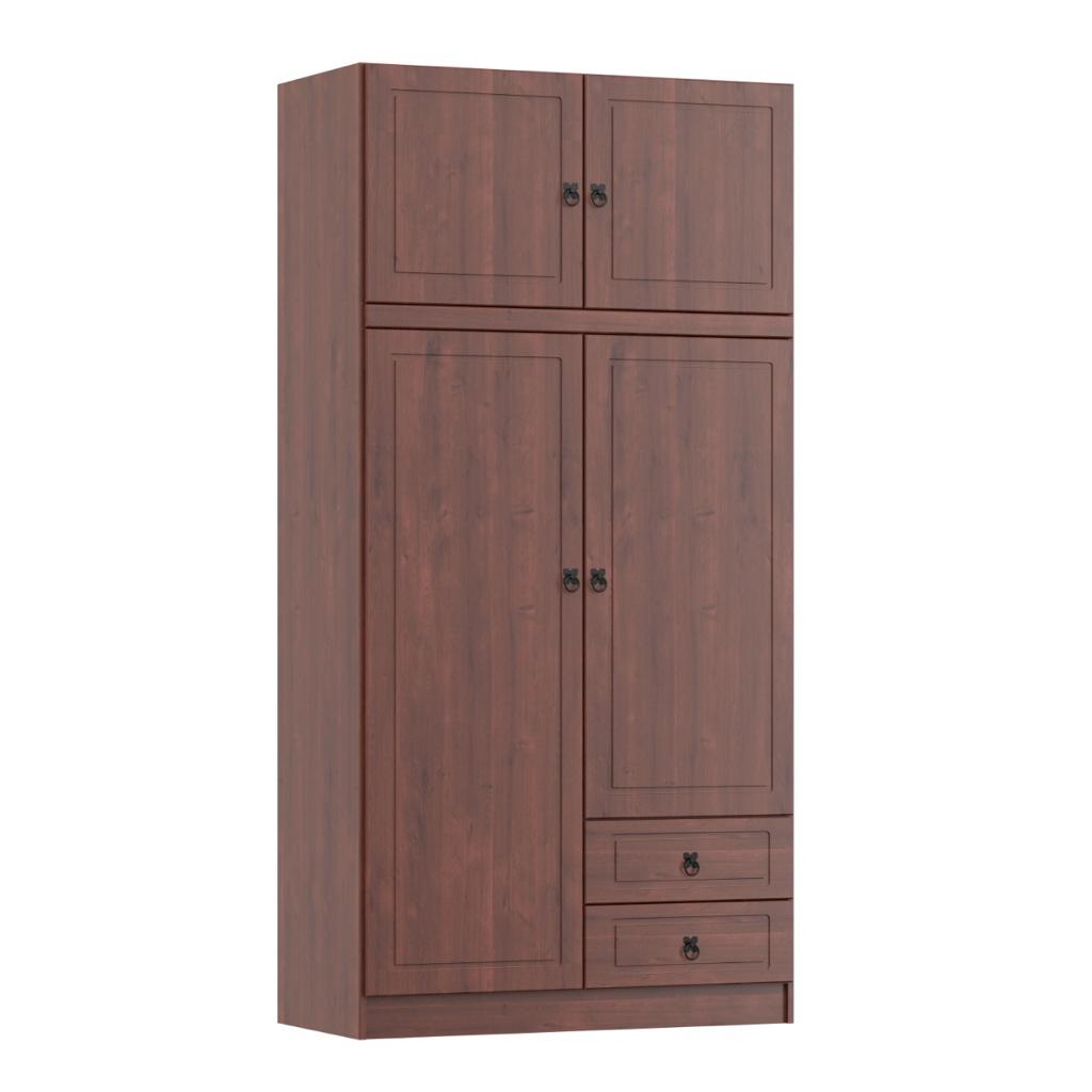 Ropero Mexicano 4 puertas 2 cajones CS402 - CERA