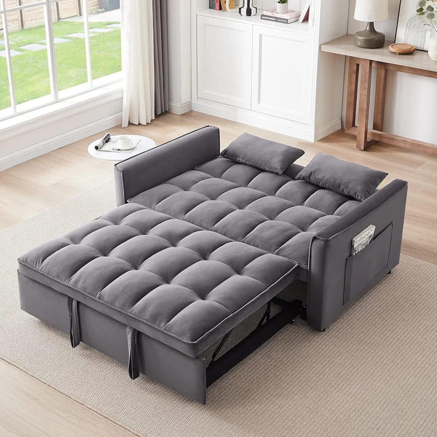 Sofá Cama ZEN – Gris Oscuro