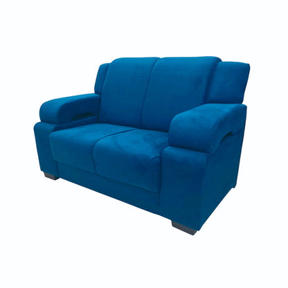 Juego de living 2 + 3 cuerpos Tokio Azul