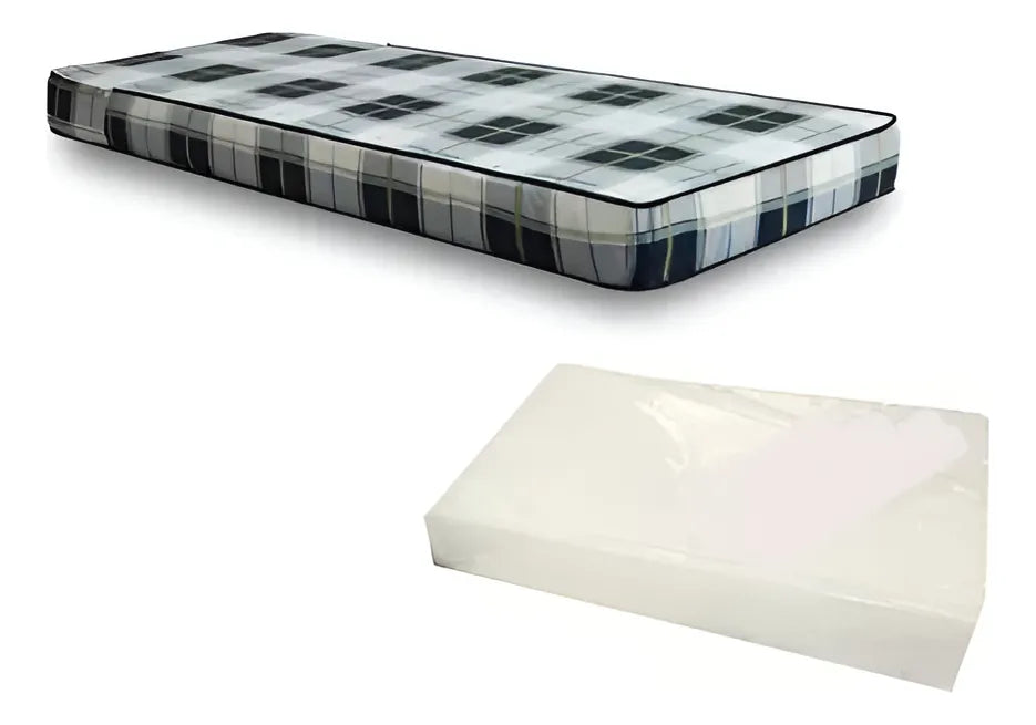 Promo colchón 1 plaza Junior + Almohada Plancha