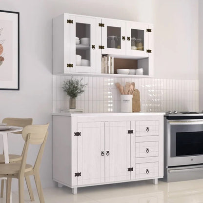 Bajo mesada Mexicano 120cm - BLANCO