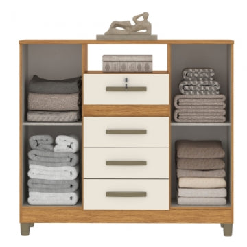 Cómoda 4 cajones 2 puertas ANGRA - CO260