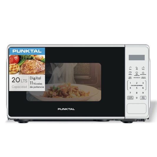 Microondas digital Punktal PK-2232 EMD BLANCO
