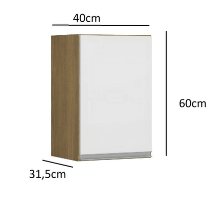 Aéreo 1 puerta con estante - 458