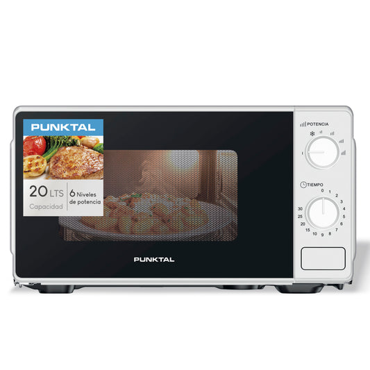 Microondas manual Punktal PK-2029M - BLANCO