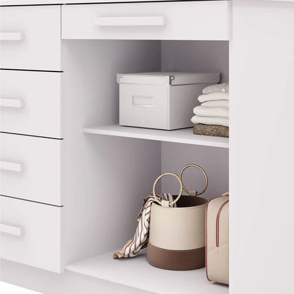 Cómoda 5 cajones y 2 puertas SIRIUS